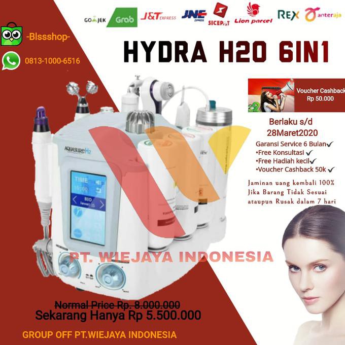 Alat Hydra 6in1 Oxygen Beauty Machine Ultra-fine Bubble