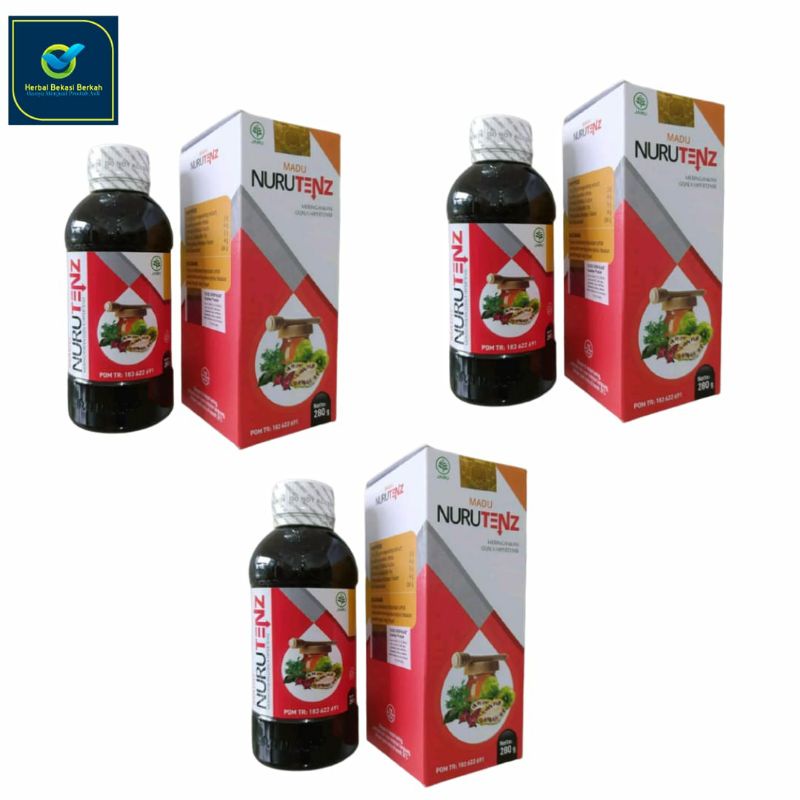 

Madu Hipertensi Nuru Tenz Asli Paket Hemat 3 Botol