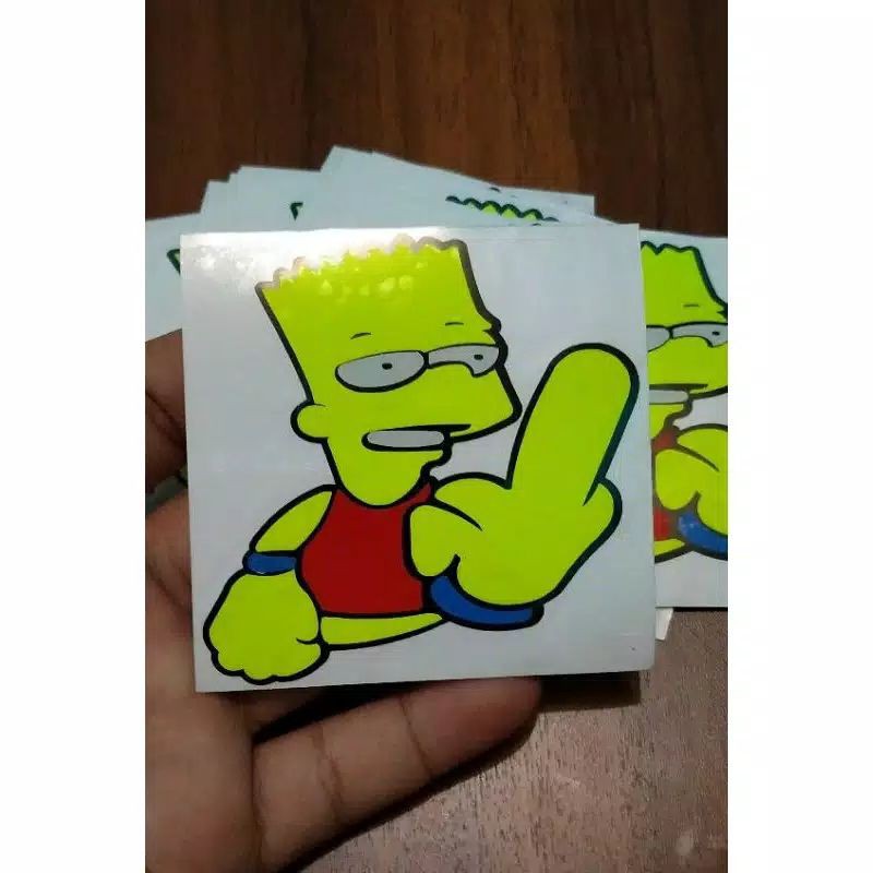 

STICKER SIMPSON CUTTING 4