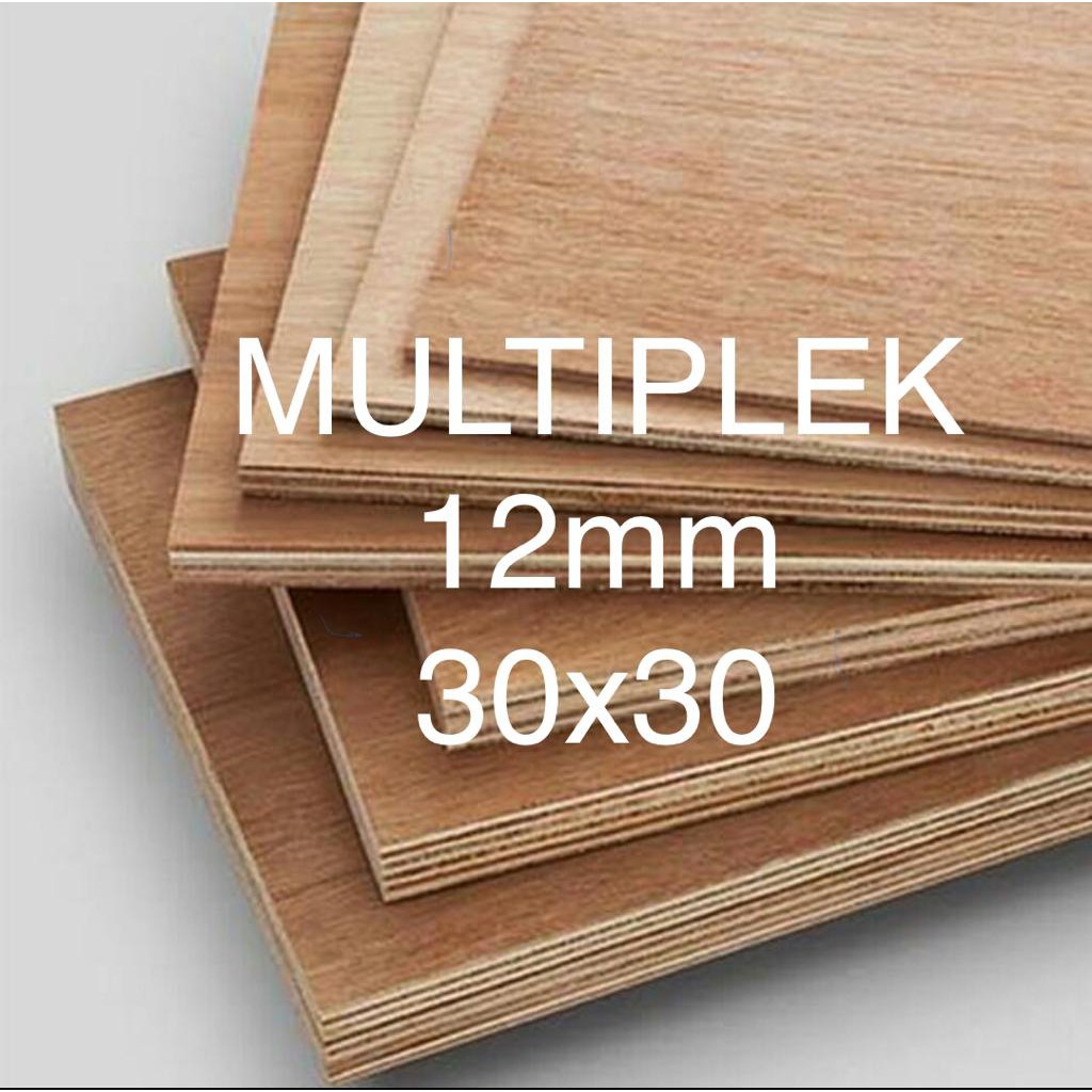 triplek / multiplek 12mm (30x30)cm, plywood 12mm