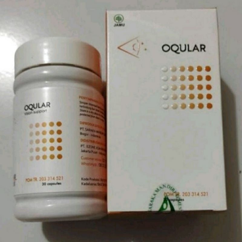 OBAT MINUS MATA KATARAK OQULAR ASLI 100% AMAN ORIGINAL OBAT MATA  MINUS