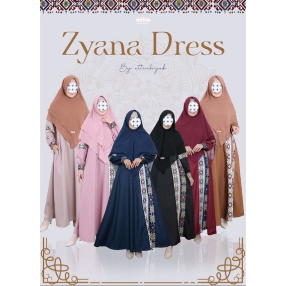 Gamis Toyobo Zyana Dress By Attin