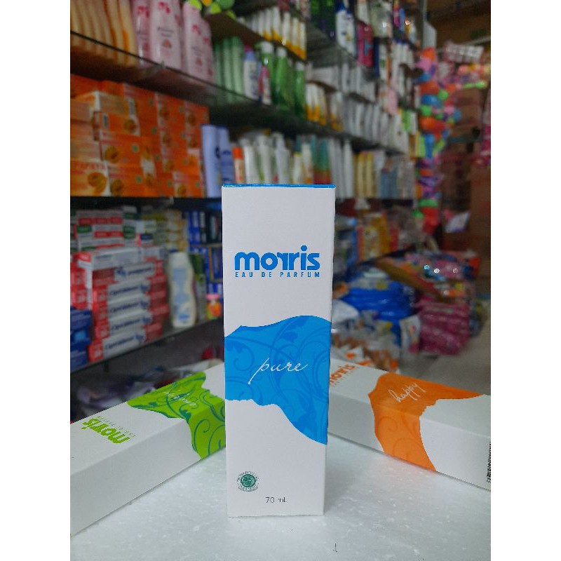 Morris parfum 70 ml parfume moris wanita cewek passion secret happy pure beautuful segar tahan lama