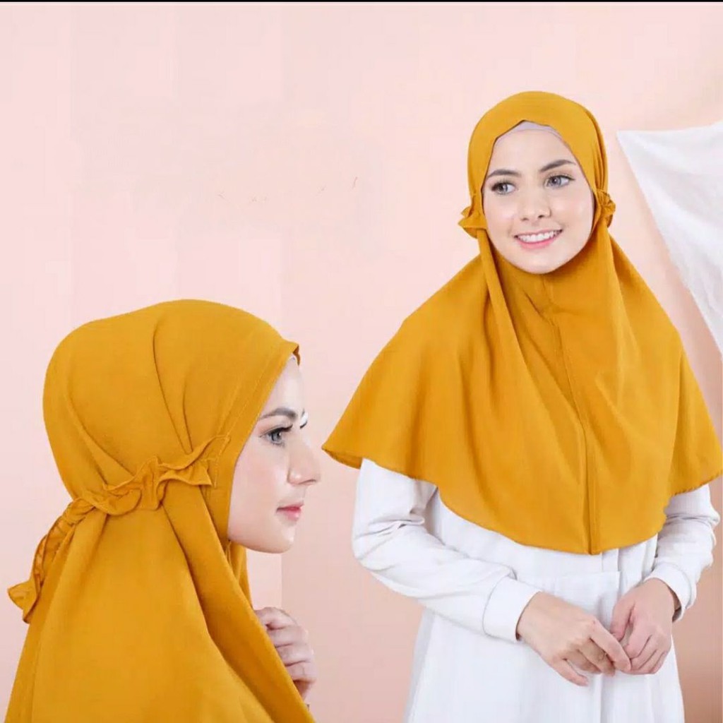 Jilbab Instan Bergo Maryam Diamond Italiano - Kerudung Wanita