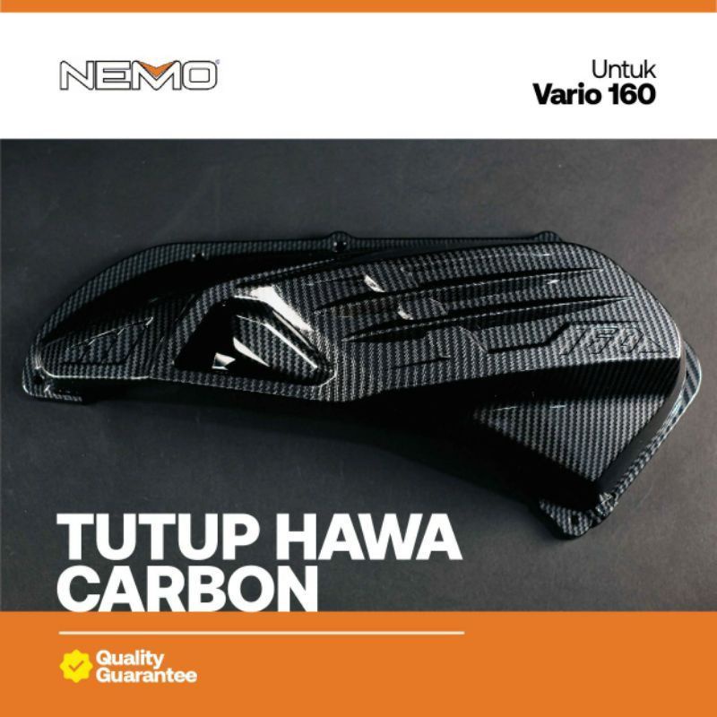 Cover Tutup Pelindung Hawa Vario 160 Carbon Nemo