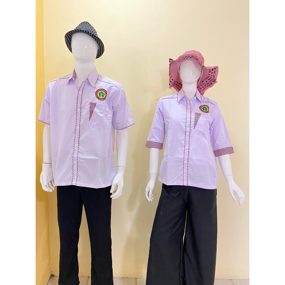 KEMEJA PUTIH PPNI PUTRA PUTRI LENGAN PENDEK