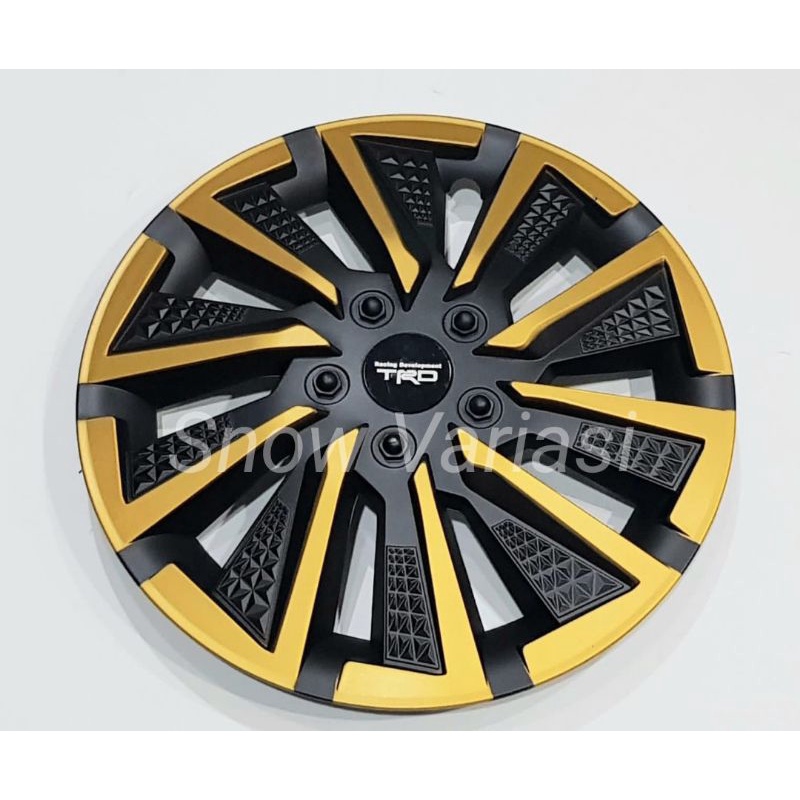 Dop Velg Ring TRD 13 14 Inch Wheeldop Mobil Universal