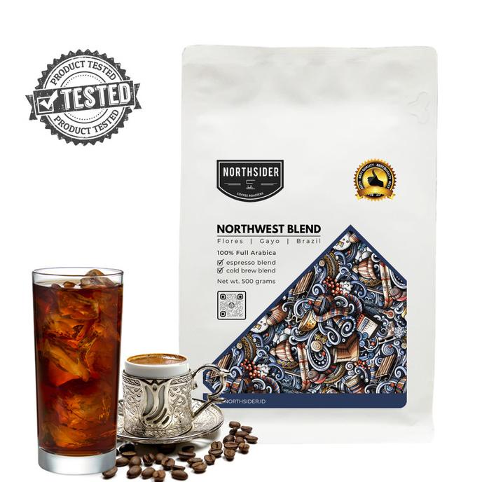 

[ COD ] BIJI KOPI ARABIKA NORTHWEST ESPRESSO BLEND -200GR NORTHSIDER COFFEE KOMPLIT Kode 1112