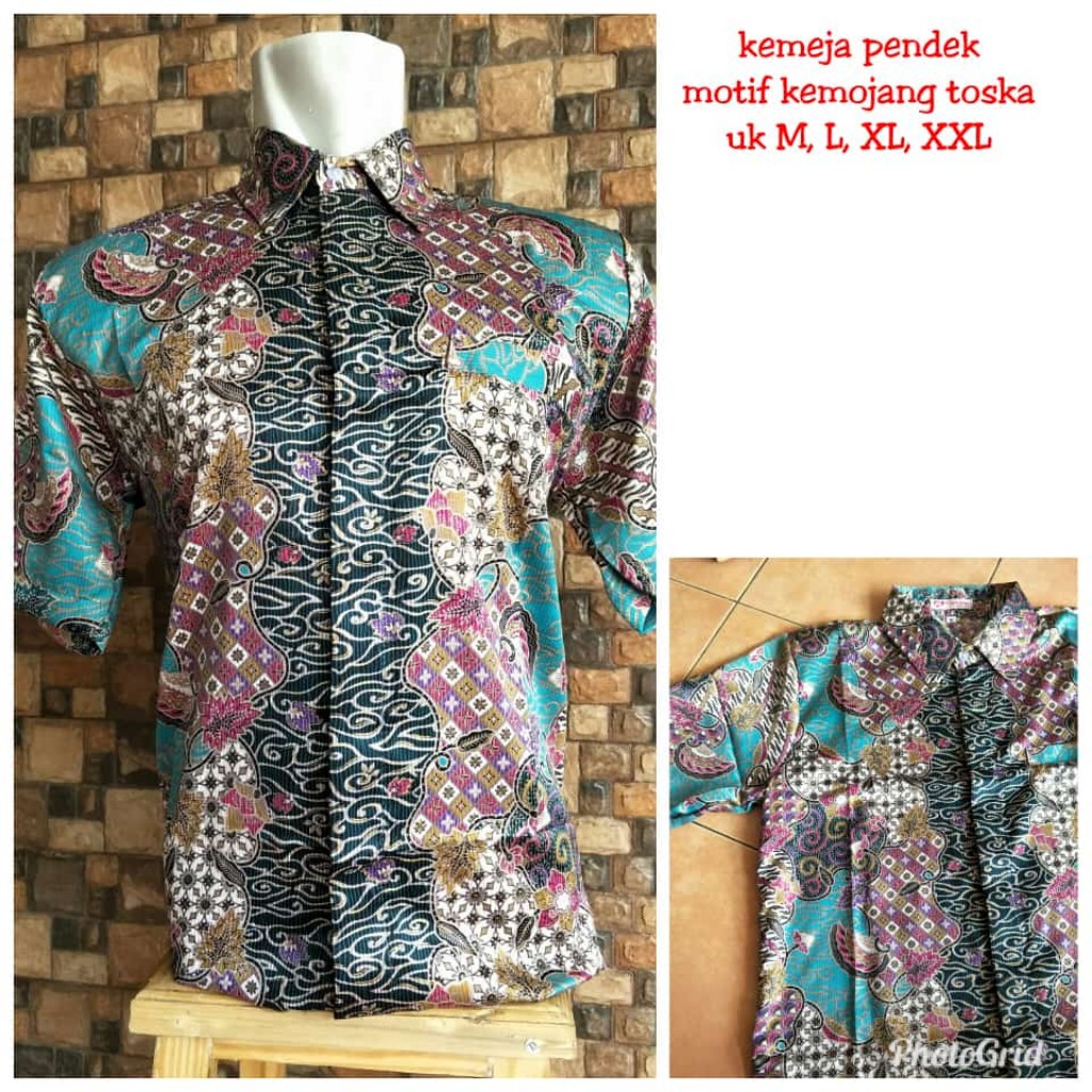 KEMEJA BATIK PRIA KEMOJANG TOSKA