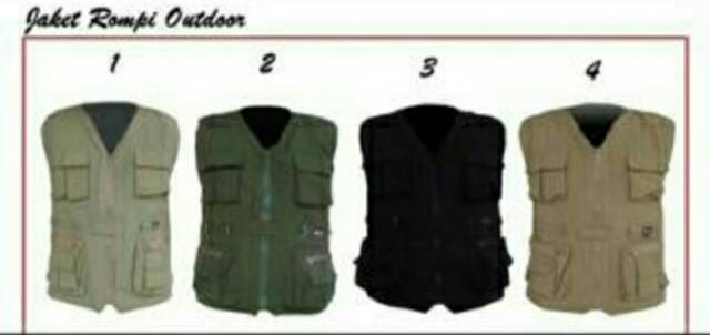 Rompi Outdoor Big Size(Xxl dan Xxxl)