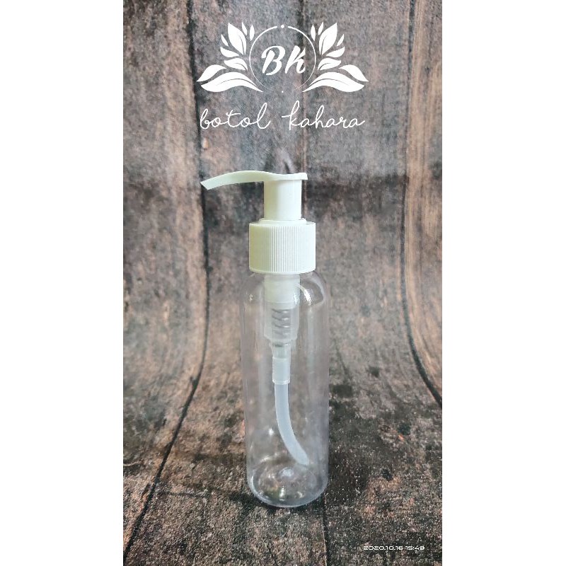 Botol clear 100ml / 100 ml - PUMP