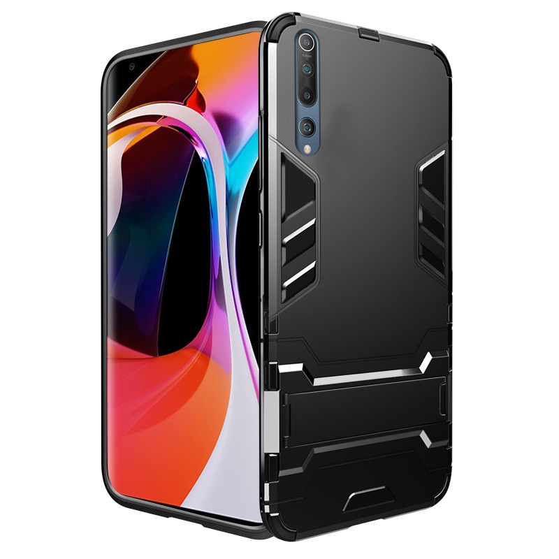 Casing Hard Case Plastik + Silikon Anti Bentur Untuk Xiaomi Mi 10 / 10 Pro / 5G