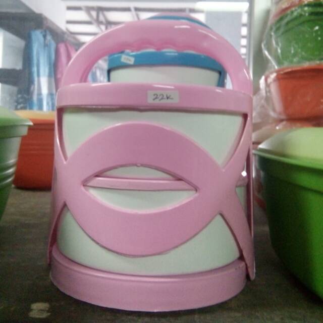 Rantang monthong belah duren 2 susun