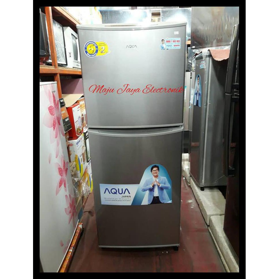 Kulkas 2 Pintu Sanyo Aqua D240 No Frost