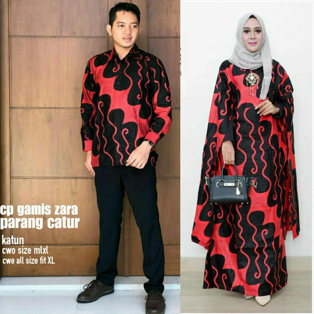 SHOPASHOP SOLO Baju Batik Couple Keluarga Termurah Arabella