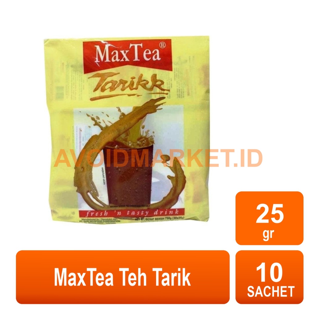 Jual Teh Tarik Maxtea 25 Gr X 10 Sachet 1 Renceng Shopee Indonesia 4093