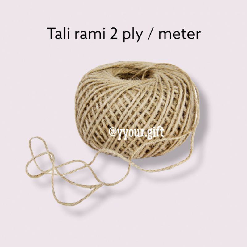 

tali rami goni kraft 2 ply per meter