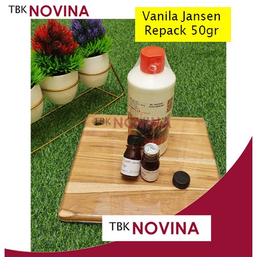 Jansen Vanilla Extract  50 GRAM / Vanilla Extract / Vanila Vanili Jansen