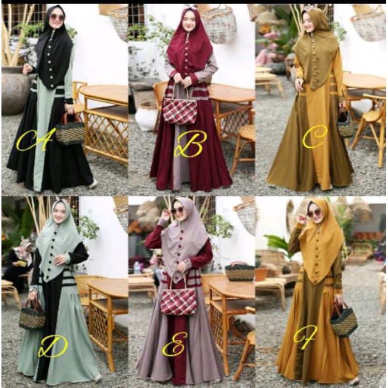 Jameelah Syar'i by Humaira Ori (real stock)