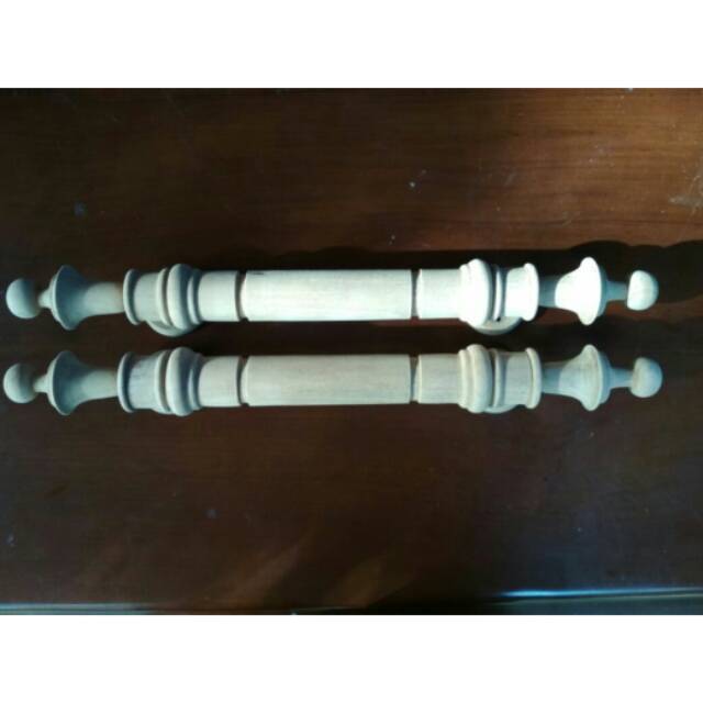 Handle pintu kayu jati 1 set