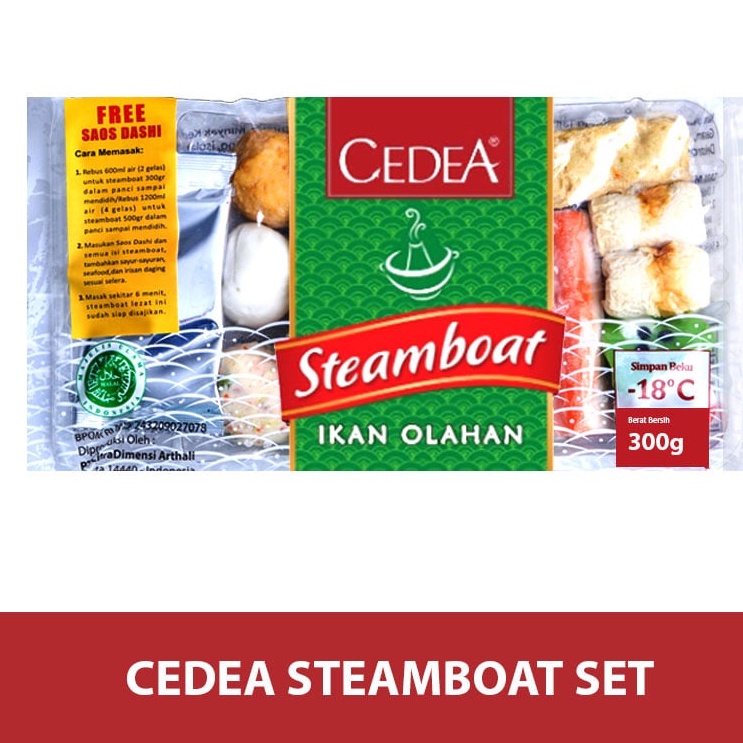 

Cedea Steamboat - Bumbu Tersedia