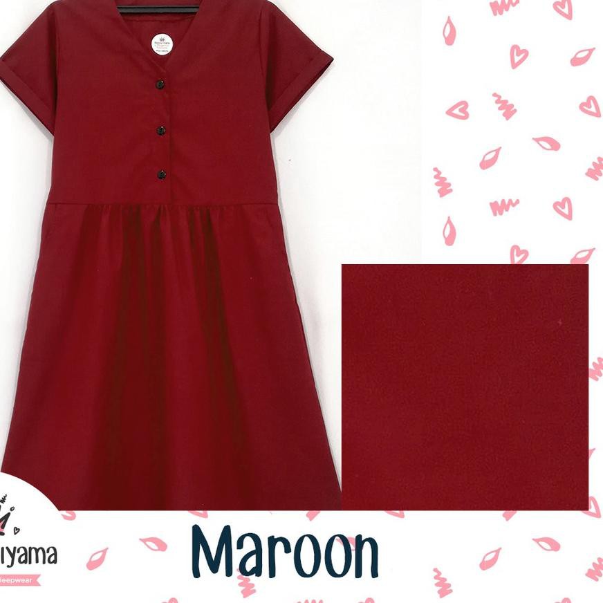 Terbaru Y98 Midi Dress / Daster selutut / Daster Katun All Size - Polos 