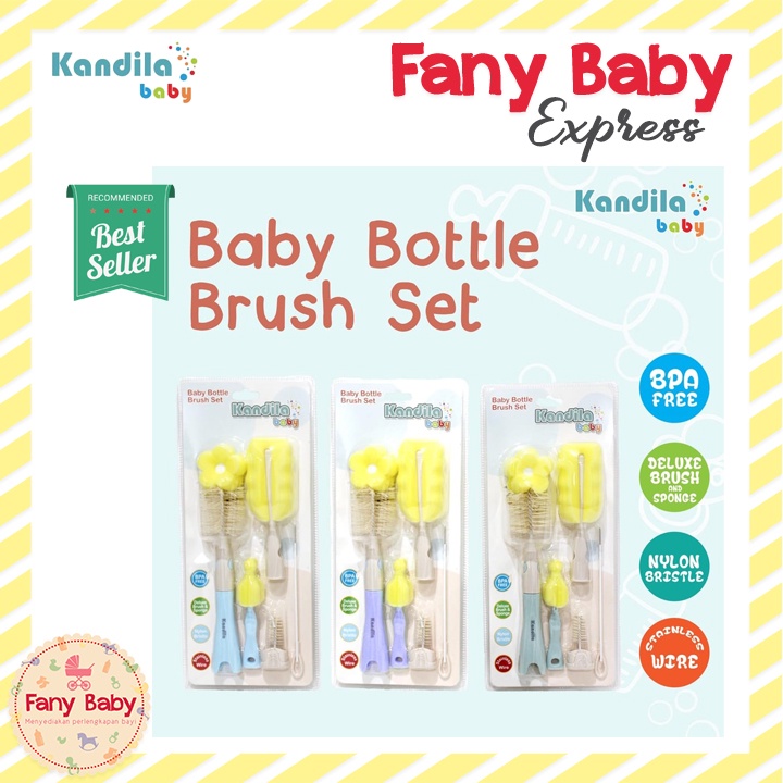 KANDILA 6 IN 1 BOTTLE BRUSH KANDILA BABY / KDL06-2