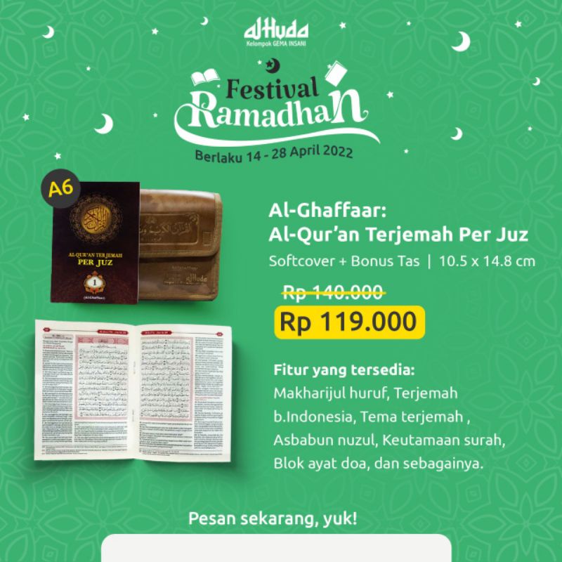 Al-Quran Per Juz Al-Qur'an Terjemah Al-Qur'an Al Ghaffaar
