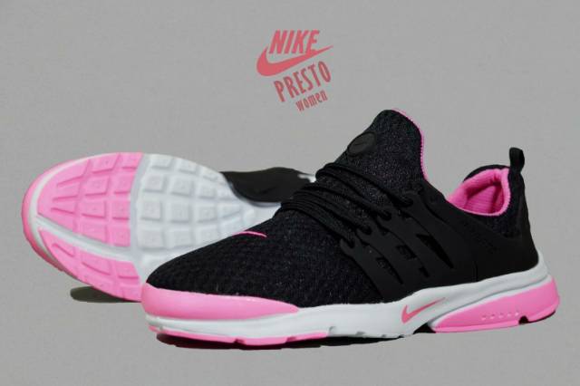 Jual sepatu wanita import Nike Air Presto Woman Joging Senam Santai Lari Murah roshe run running