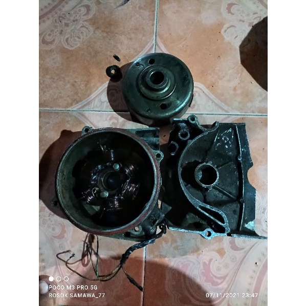 BAK KALTER KELTER SERIES ORIGINAL SET TUTUP GEAR  GL PROSERIES CDI SET SPUL MAGNET PULSER