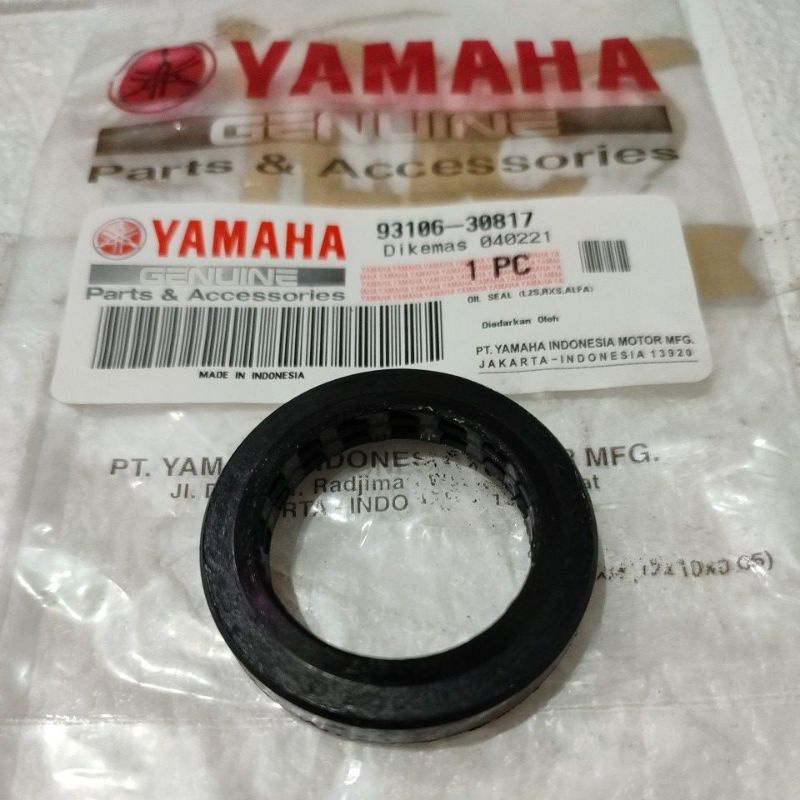 SEAL SIL NAP GEAR GIR BELAKANG ALFA FORCE 1 FIZ R FIZR RXS L2 SUPER ORIGINAL YAMAHA YGP 93106-30817