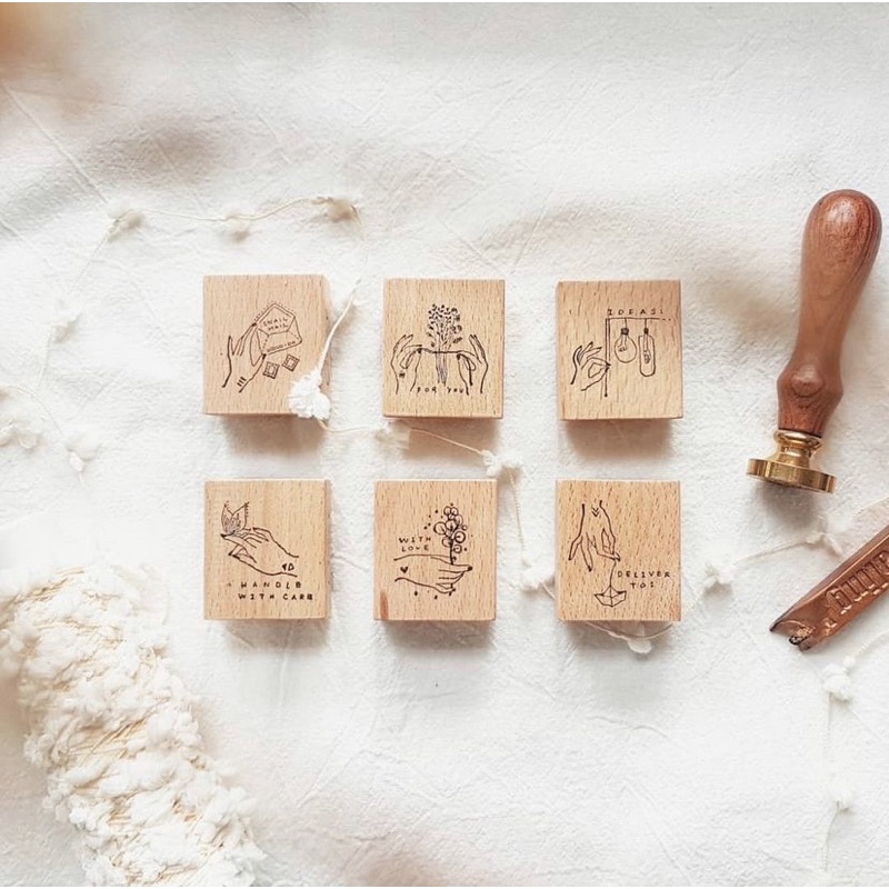 

Nove “ Celeste “ Rubber Stamp