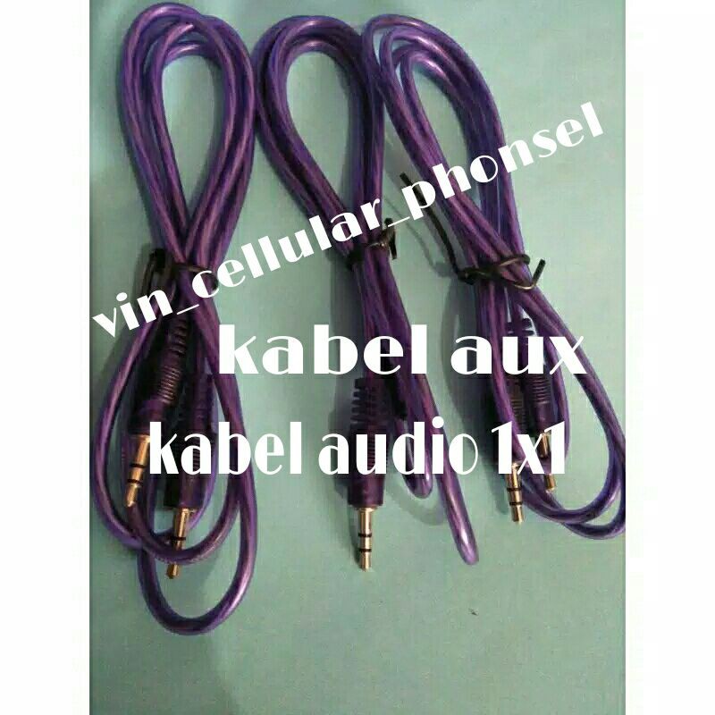 kabel aux 1in1 kabel jack kabel audio speaker aktif kabel ke salon aktif