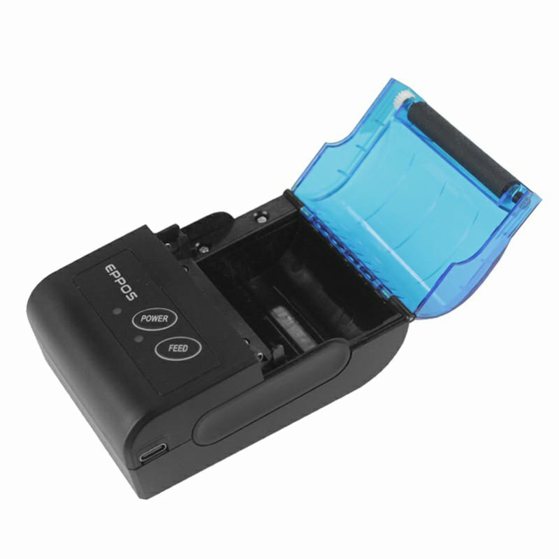 MINI PRINTER PORTABLE BLUETOOTH EPPOS PT-02  CETAK STRUK SUPPORT MOKA POS PRINTER THERMAL 58MM