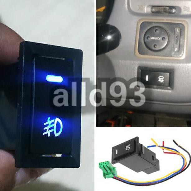 EA719 SWITCH FOGLAMP TOYOTA KIJANG KAPSUL - Saklar Lampu Tambahan Fog