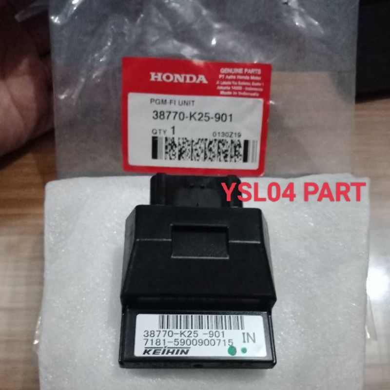 ECU ECM PGM-FI CDI K25 ORIGINAL HONDA BEAT FI SCOPPY FI (K25)