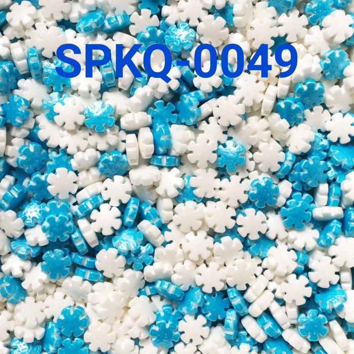 

SPKQ-0049 SPRINKLES SPRINKLE SPRINKEL 250GR SNOWFLAKE FROZEN HEMAT