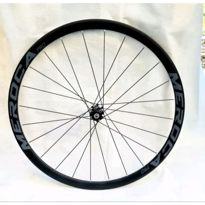 Meroca Wheelset 700C Disc Brake Wheel Set Sepeda Roadbike 700 C