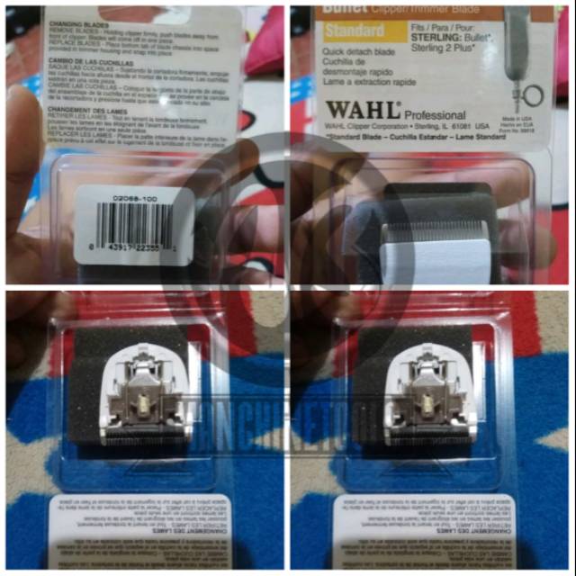mata pisau wahl sterling 2 plus mata clipper wahl gigi mesin wahl