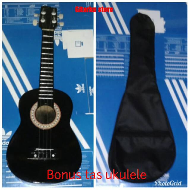 PAKET GITAR UKULELE &TAS