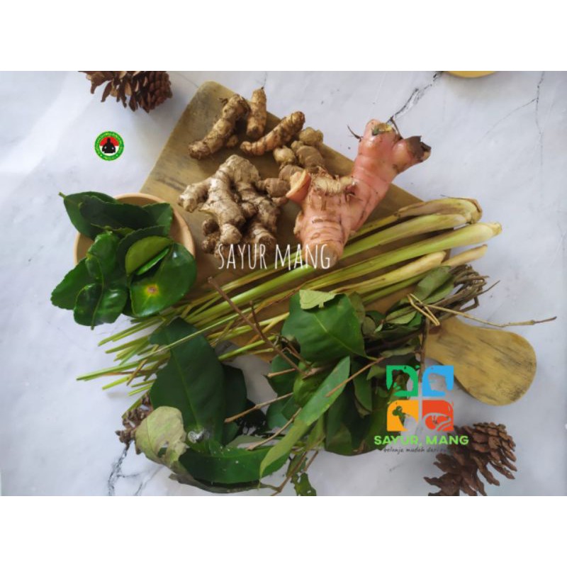 

Rempah Bumbu Dapur Paket Komplit I Sayur Mang