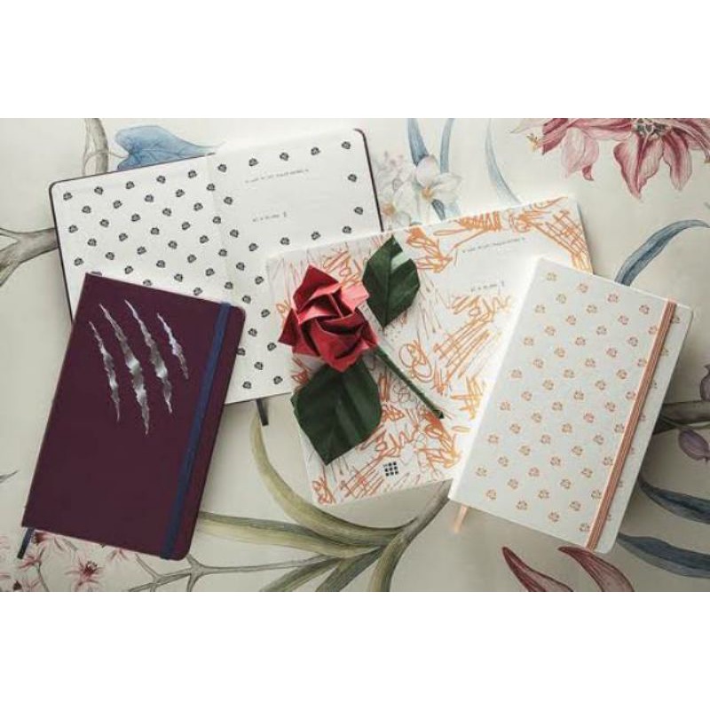 

Moleskine Notebook Couple Beauty and The Beast - Valentine Edition