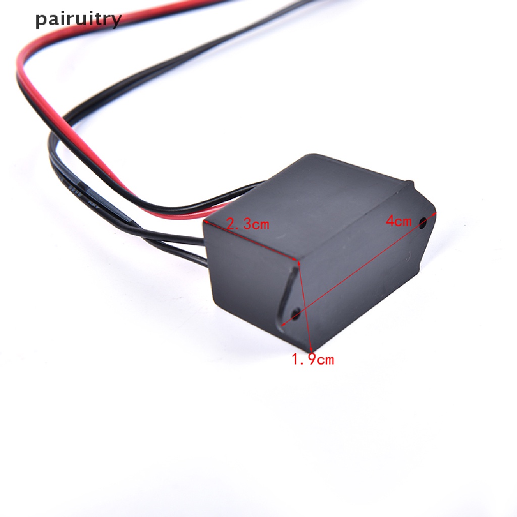 Prt Adapter Inverter Kabel Power Driver EL Neon 12V Untuk Lampu Strip PRT