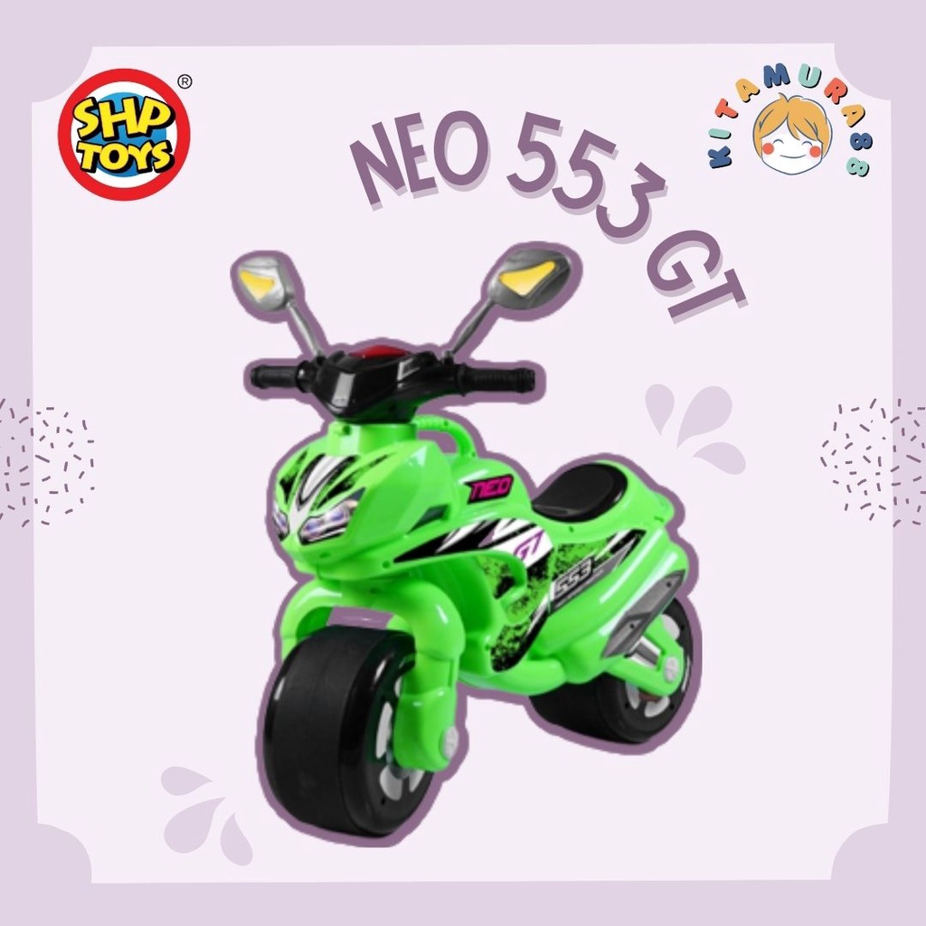 GOSEND/GRAB!! Mainan Anak Tunggang Motor Anak - SHP TOYS NEO 553