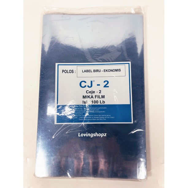 

Plastik Mika F4 tebal 0,2 mm