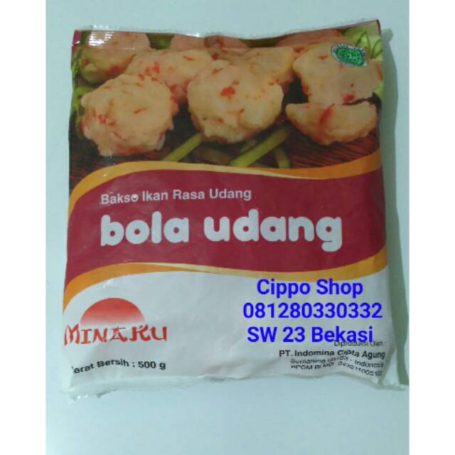 

BOLA UDANG MINAKU 500gram