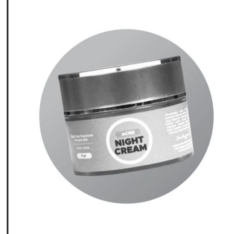 Paket Acne shale 25% Bening's Skincare By Dr.Oky Pratama ~ BENING's clinic Perawatan Wajah-Night Cream LA