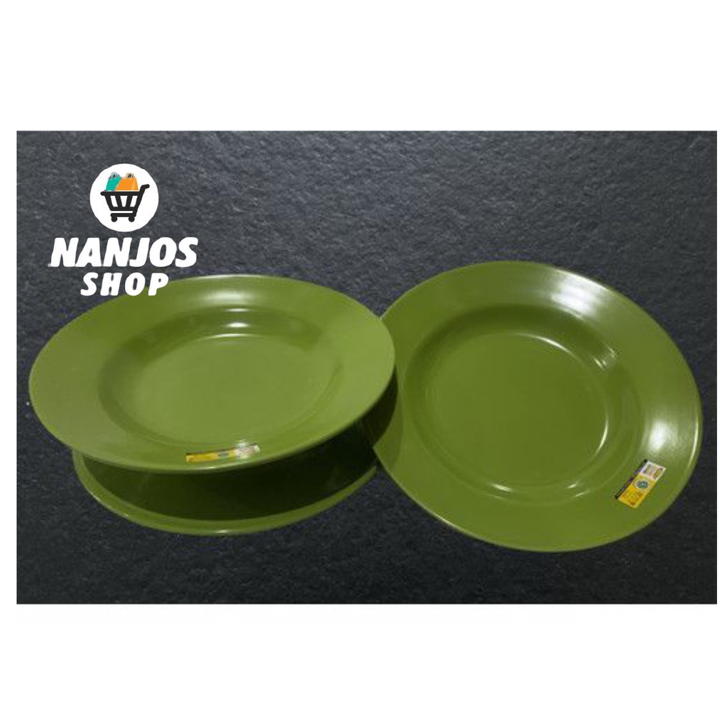 Golden Dragon Piring Makan Nasi Mie Cekung Murah Melamin 10 Inci P0110