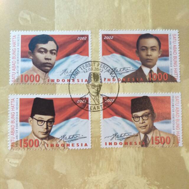 

Karnet Perangko Satu Abad Bung Hatta - 2002 - Prangko Indonesia