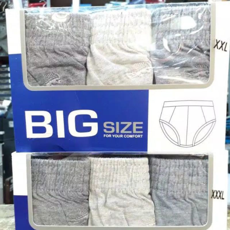 CROCODILE CD PRIA DEWASA BIG SIZE 521-240 Sekotak isinya 3Pcs